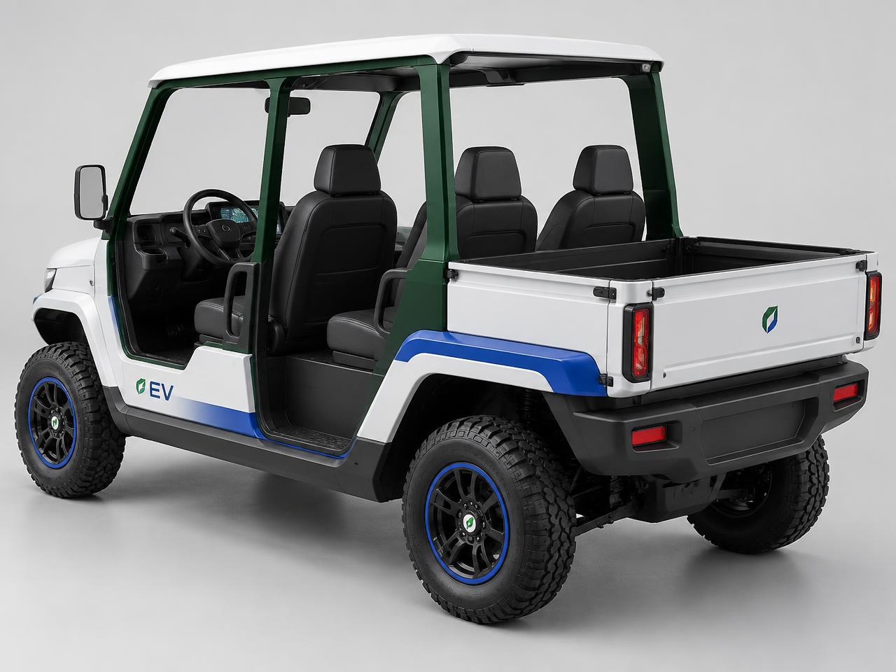 4 Seater Cargo EV by MAHAD.EV
